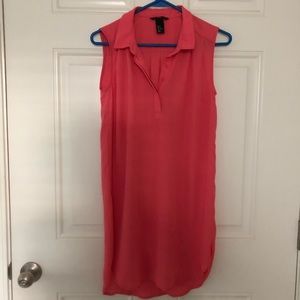 H&M 1/4 Button Dress Size 2